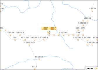 map of Wanmbio