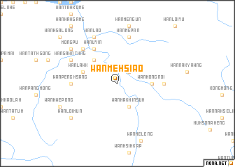 map of Wān Me-hsiao