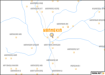 map of Wān Mè-kin