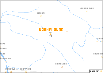 map of Wān Me-lawng