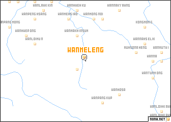 map of Wān Mè-leng
