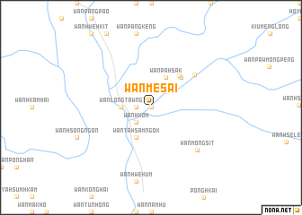 map of Wān Mèsai