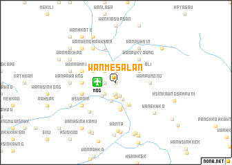 map of Wān Mē-sa-lan