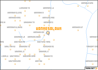 map of Wān Mè-sa-lawm