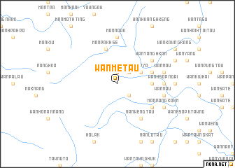 map of Wān Mè-taü