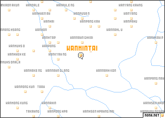 map of Wān Min-tai