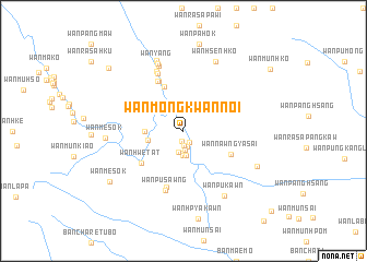 map of Wān Möng Kwannoi