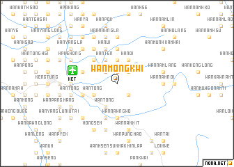 map of Wān Möngkwi