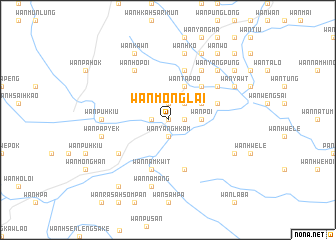 map of Wān Möng Lai