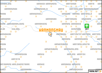 map of Wān Möng Maü