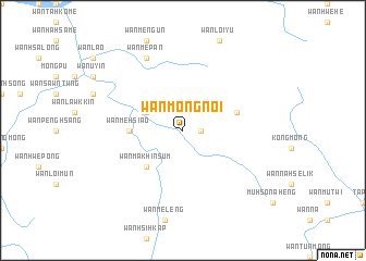 map of Wān Möngnoi