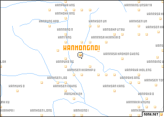map of Wān Möngnoi
