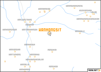 map of Wān Mōng Sit