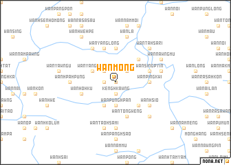 map of Wān Möng