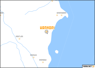 map of Wanmori