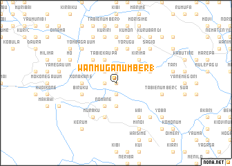 map of Wanmuga Number 1
