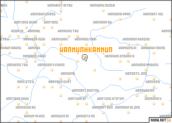 map of Wān Münhkammūn