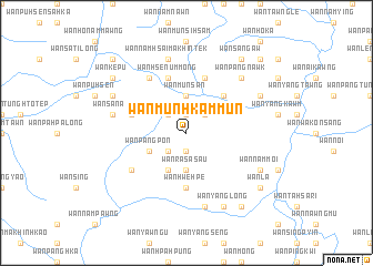 map of Wān Munhkammun