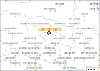 map of Wān Münkiao