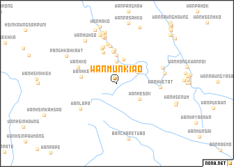 map of Wān Münkiao