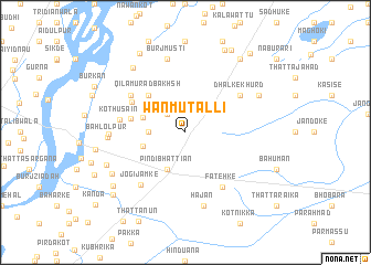 map of Wān Mutalli
