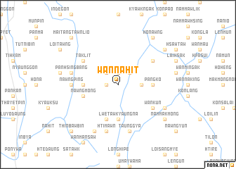 map of Wān Nā Hit