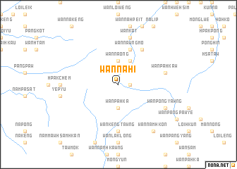 map of Wan Na-hi