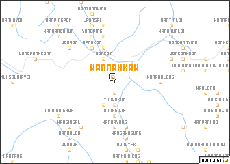 map of Wān Nahkaw