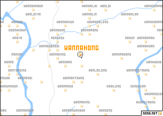 map of Wān Na-hong