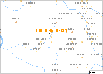 map of Wān Nā-hsanhkim