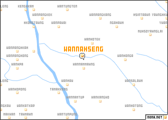 map of Wān Na-hseng