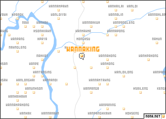 map of Wān Nā-king