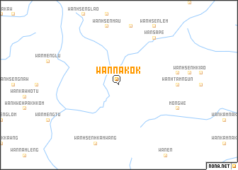 map of Wān Na-kok