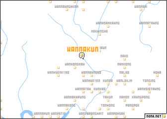 map of Wān Nā-kun
