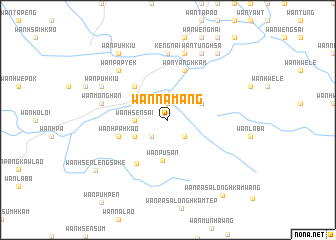 map of Wān Nam-āng