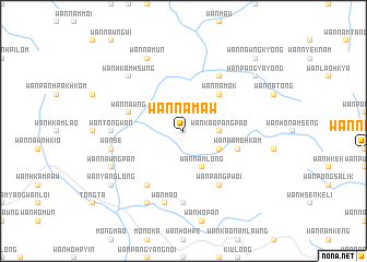 map of Wān Nam-aw