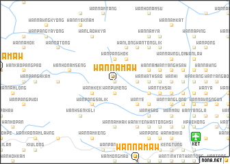 map of Wān Nam-aw