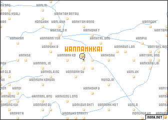 map of Wān Namhkai