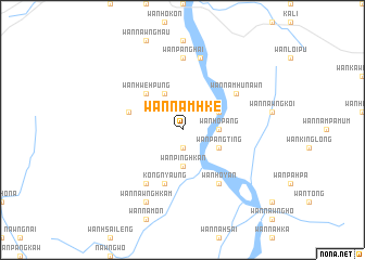 map of Wān Namhkè