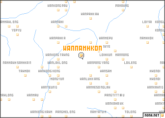 map of Wan Namhkon