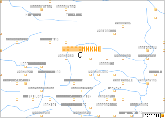 map of Wān Namhkwè