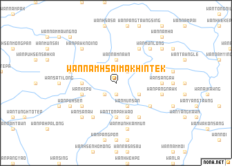 map of Wān Namhsai-makhintek