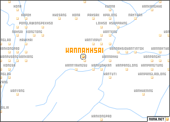 map of Wān Namhsai