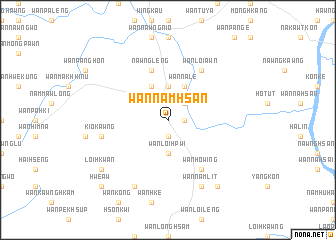 map of Wān Namhsan