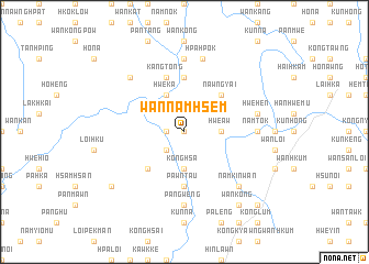 map of Wan Namhsem