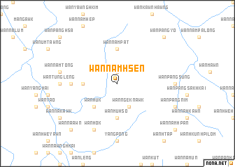 map of Wān Namhsen