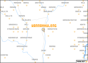 map of Wān Namhu-leng