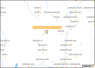 map of Wān Namhu-mawng