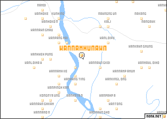 map of Wān Namhū-nawn