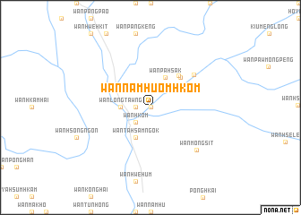 map of Wān Namhū-omhkom